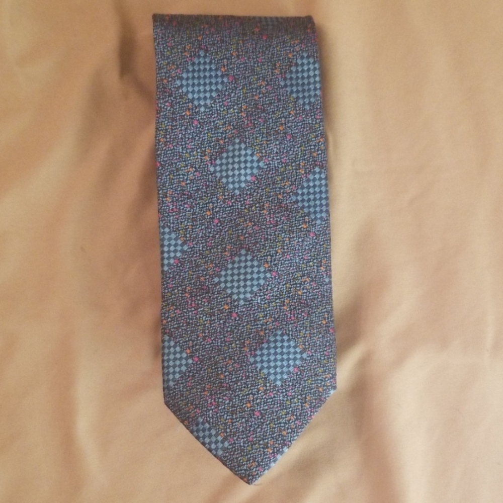 Missoni mens silk tie - blue